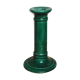Glazed ceramic chandelier fir green