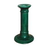 Chandelier en céramique vernissée vert sapin