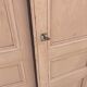 Painted cupboard made of solid wood
