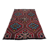 Housse de coussin kilim turque vintage, 129 x 78 cm