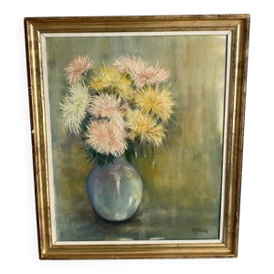 Nature morte bouquet - huile