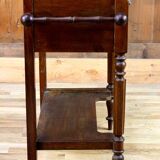 Side table in wood and marble nineteenth century