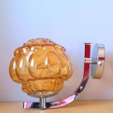 Pair of 70s ball wall lights