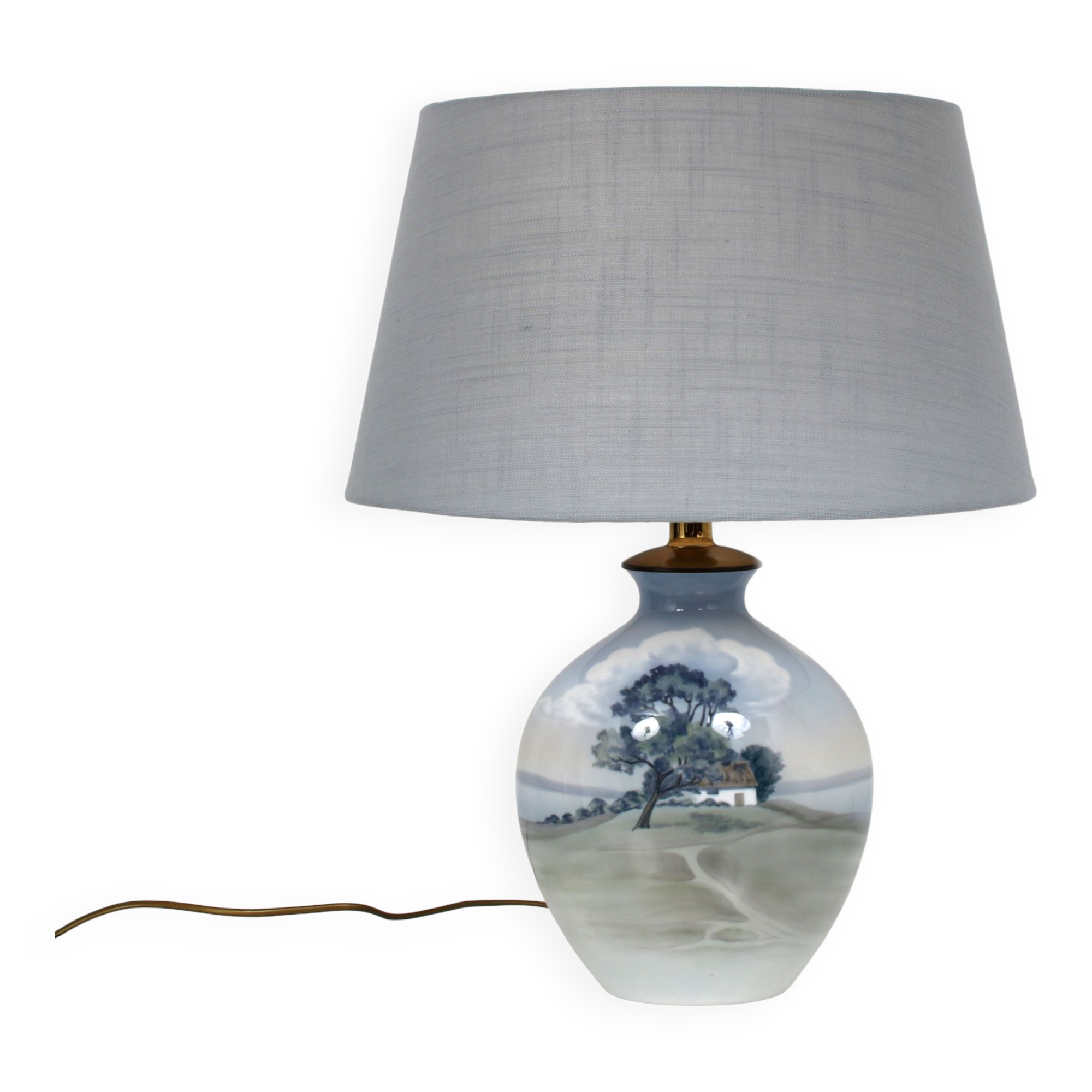 1970s Table lamp by B&G Copenhagen Porcelain, Denmark