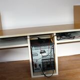 Ancien meuble hifi Leolux pour Philips vintage 70's 80's