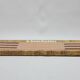 Set of 6 vintage skewers in stainless steel and wood in their box
