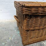 Large wicker trunk