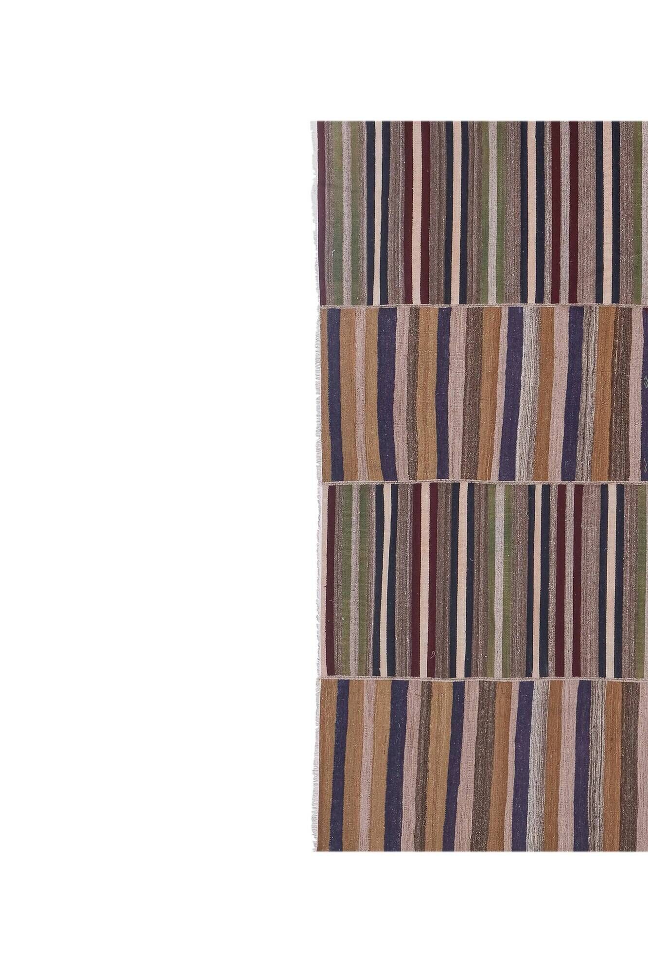 Vintage Turkish kilim handwoven 270x340 cm