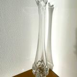 Vase / soliflore en verre épais