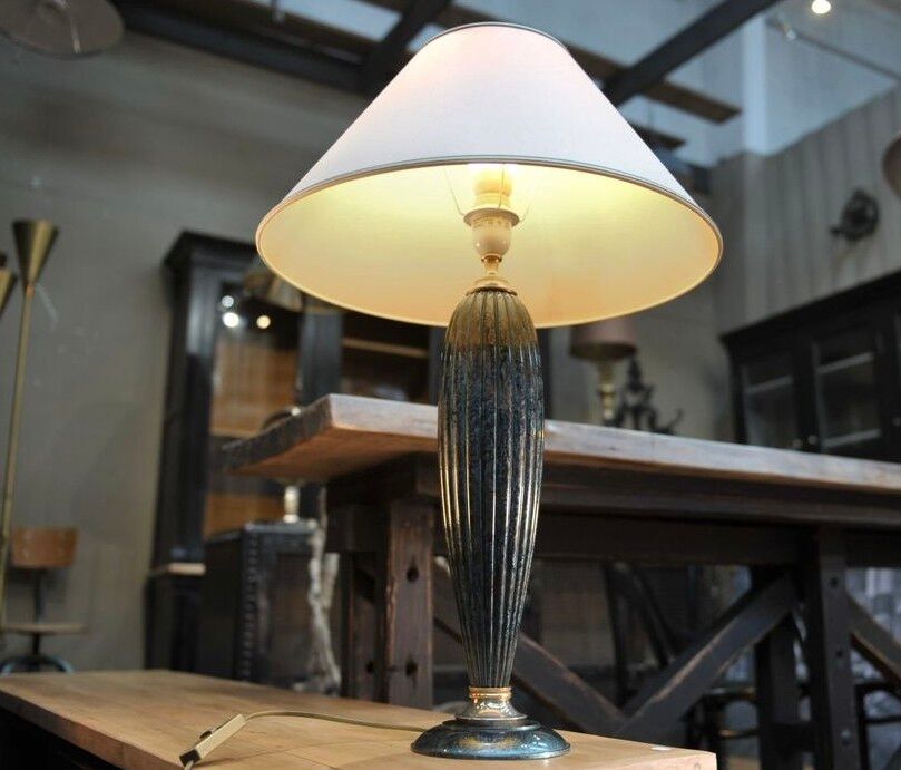 Robert Schutener Model Editor 22 Vintage Ceramic Desk Lamp, 1980s