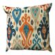 Square cushion bohemian ethnic motifs