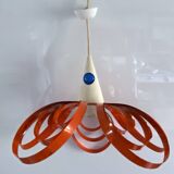 Scandinavian ceiling pendant lamp Space age Sputnik 70' vintage