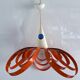 Scandinavian ceiling pendant lamp Space age Sputnik 70' vintage