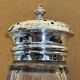Cut glass sugar bowl and sterling silver by William Moulson 1844
