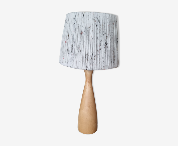 Lampe scandinave en bois et laine