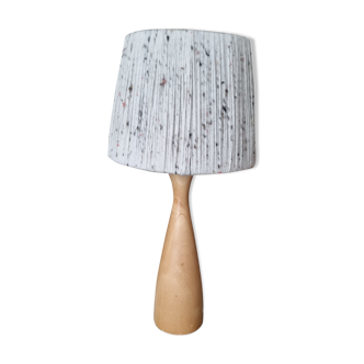 Lampe scandinave en bois et laine