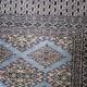 Tapis coureur vintage ouzbek Bukhara fait main en laine – 75 x 244 cm