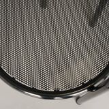 Set of 4 black 'Locus Solus' chairs by Gae Aulenti for Poltronova, 1960s