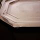 Silver metal tray 41 cm x 28 cm