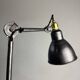 Old industrial wall light "Grass Ravel" No. 204 semi-fixed