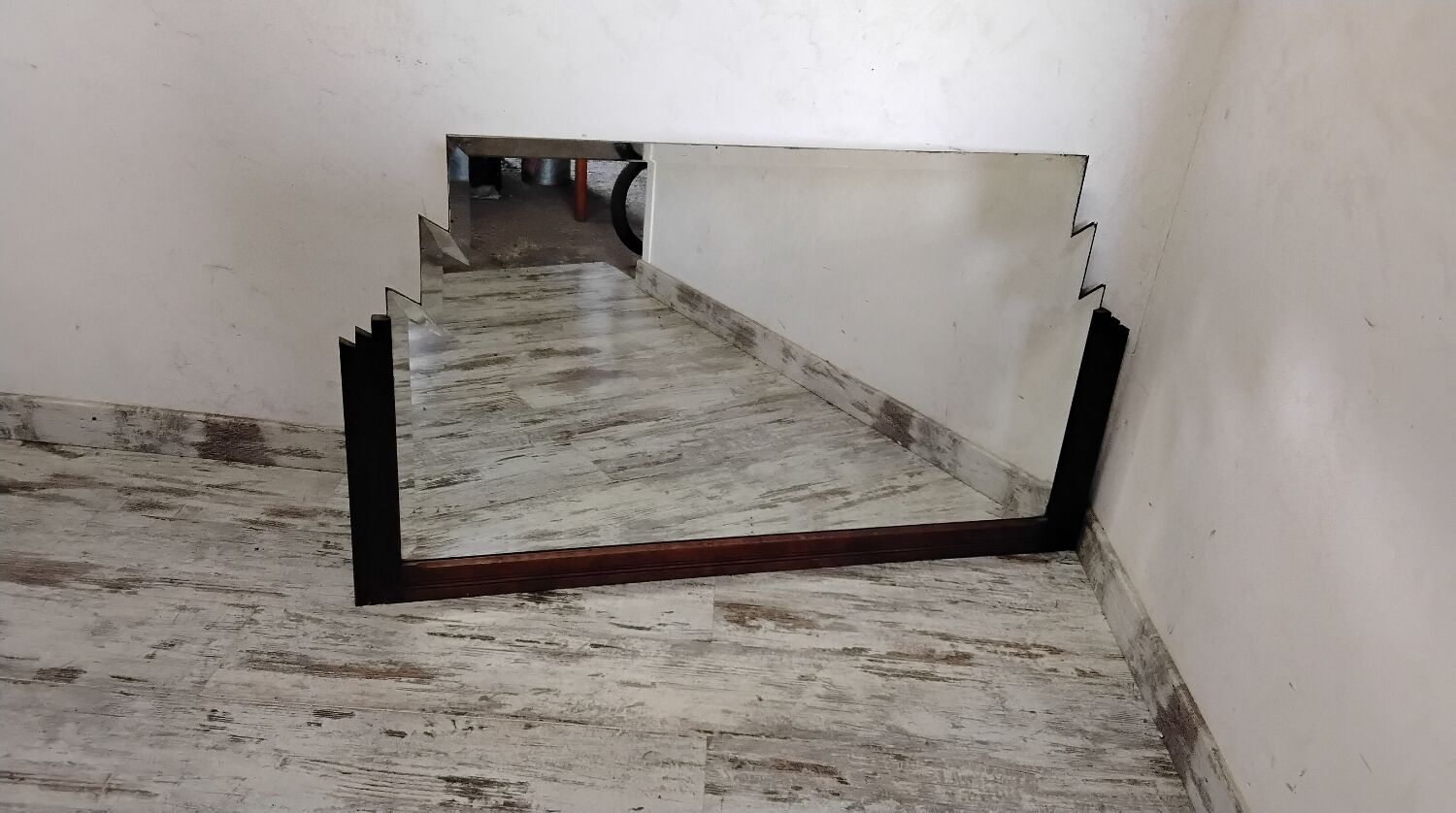 Art Deco tabletop mirror