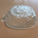 Pair of pineapple glass ramekins