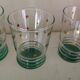 Série de 6 verres vintage