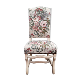 Chaise style Louis XIV en os de mouton