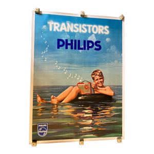 Affiche Philips Transistor enfant