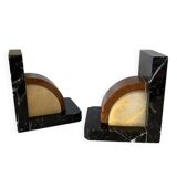 Pair of marble bookends