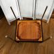 Paire de fauteuils vintage en cuir et chrome