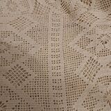 2 antique crocheted bedspreads