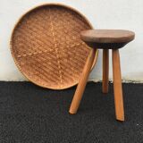 Brutalist tripod stool