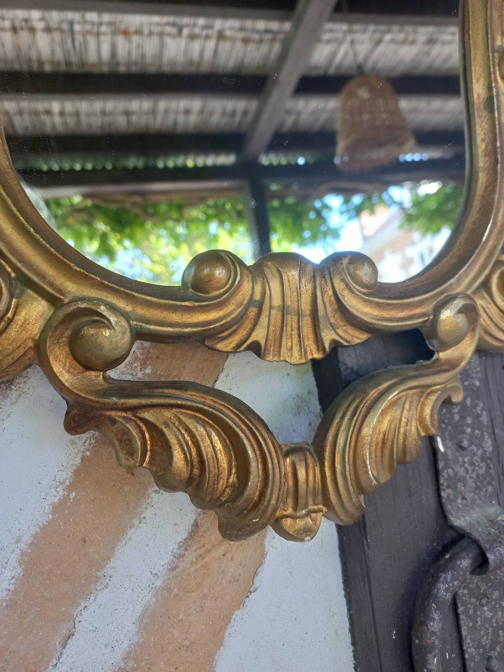 Louis XV style rococo mirror