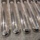 11 silver-plated metal lunch knives by Ravinet Coquille, 18cm