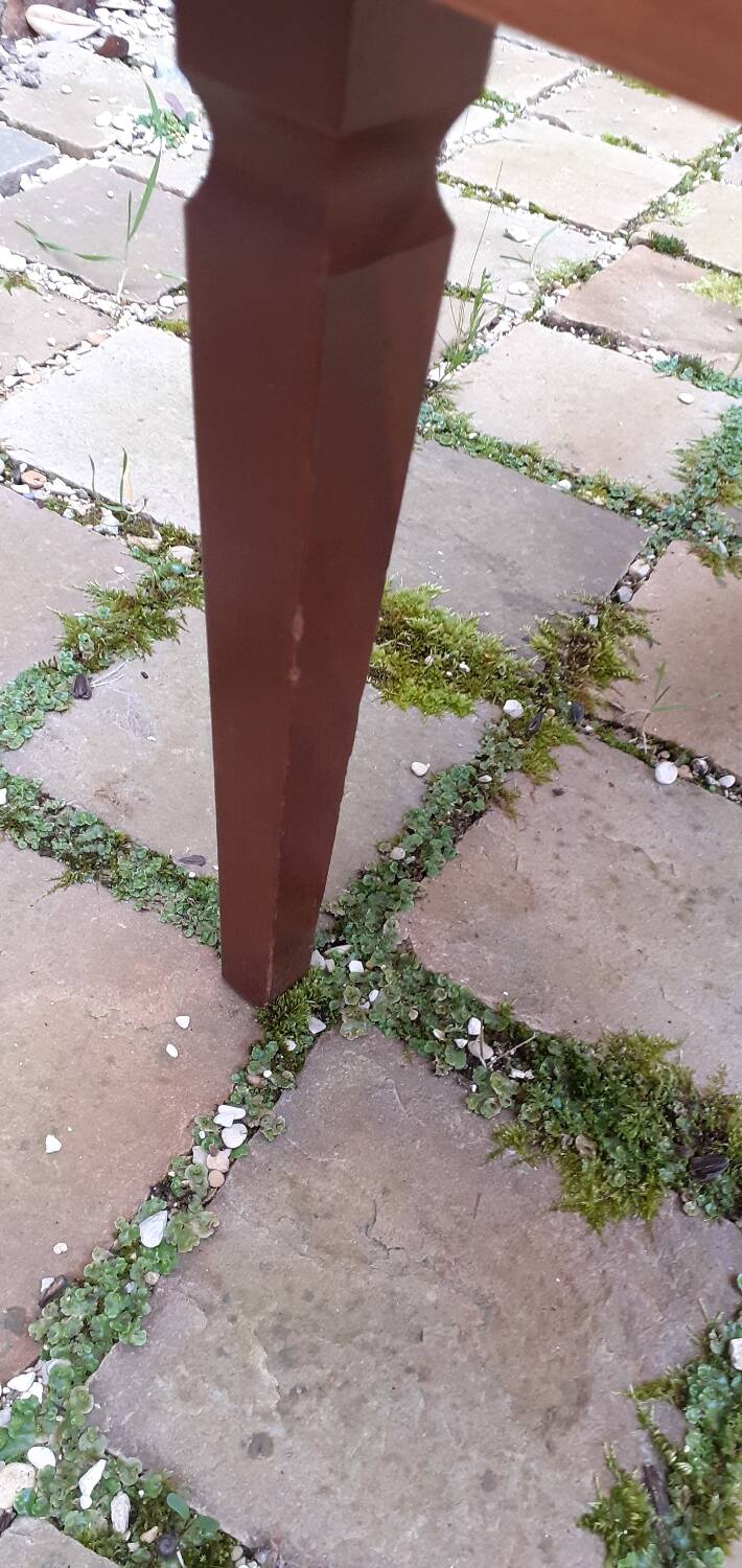 70s Scandinavian style bedside table