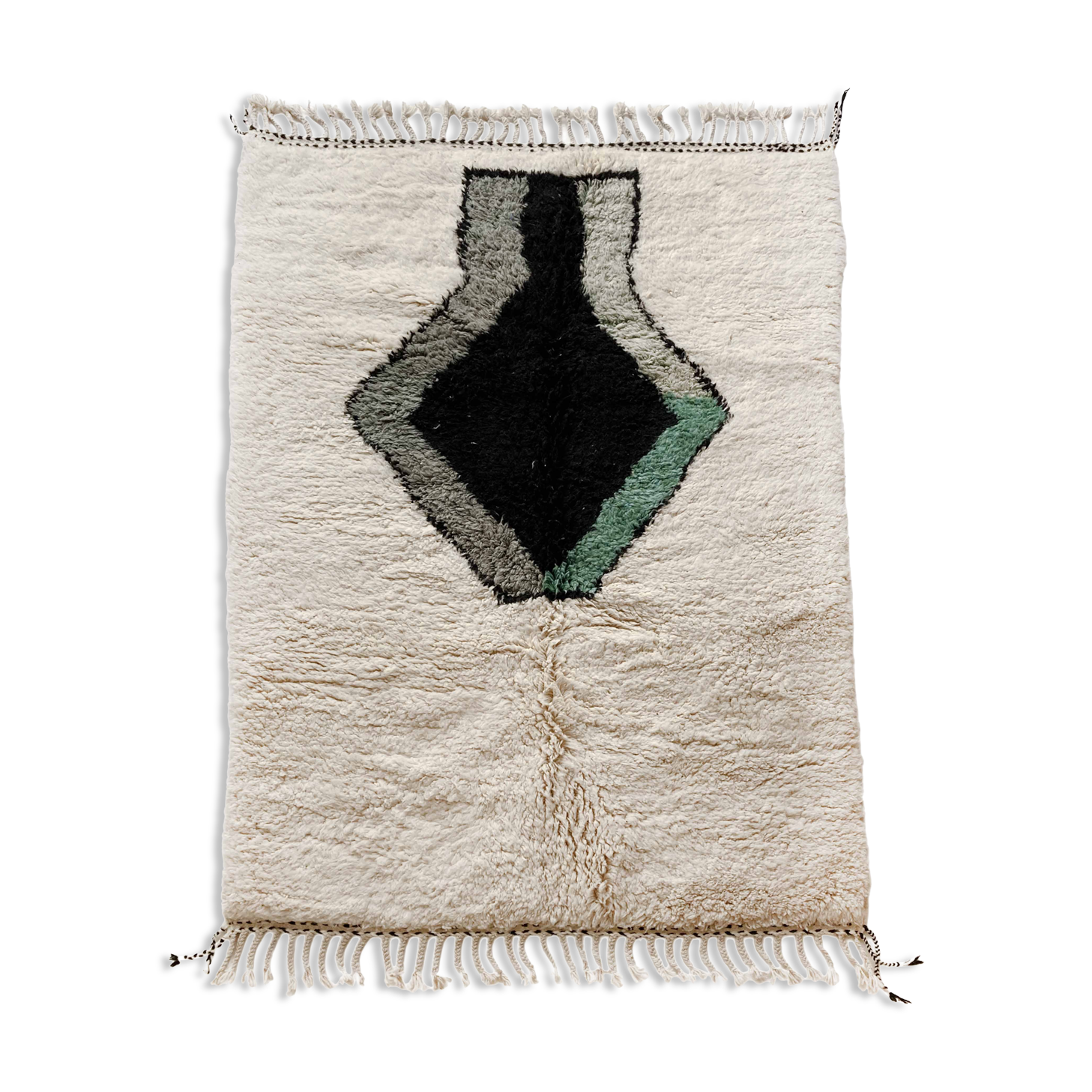 Moroccan berber carpet beni ouarain 2,5x1,62m