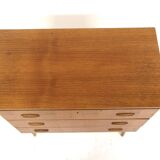 Commode scandinave en teck, Suède 1960