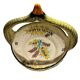 Henriot ceramic basket