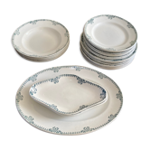 Service st Amand land of iron plates and dishes