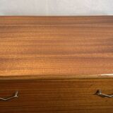 Commode rétro vintage en teck du milieu du siècle par Beeanese – 1960 Élégante