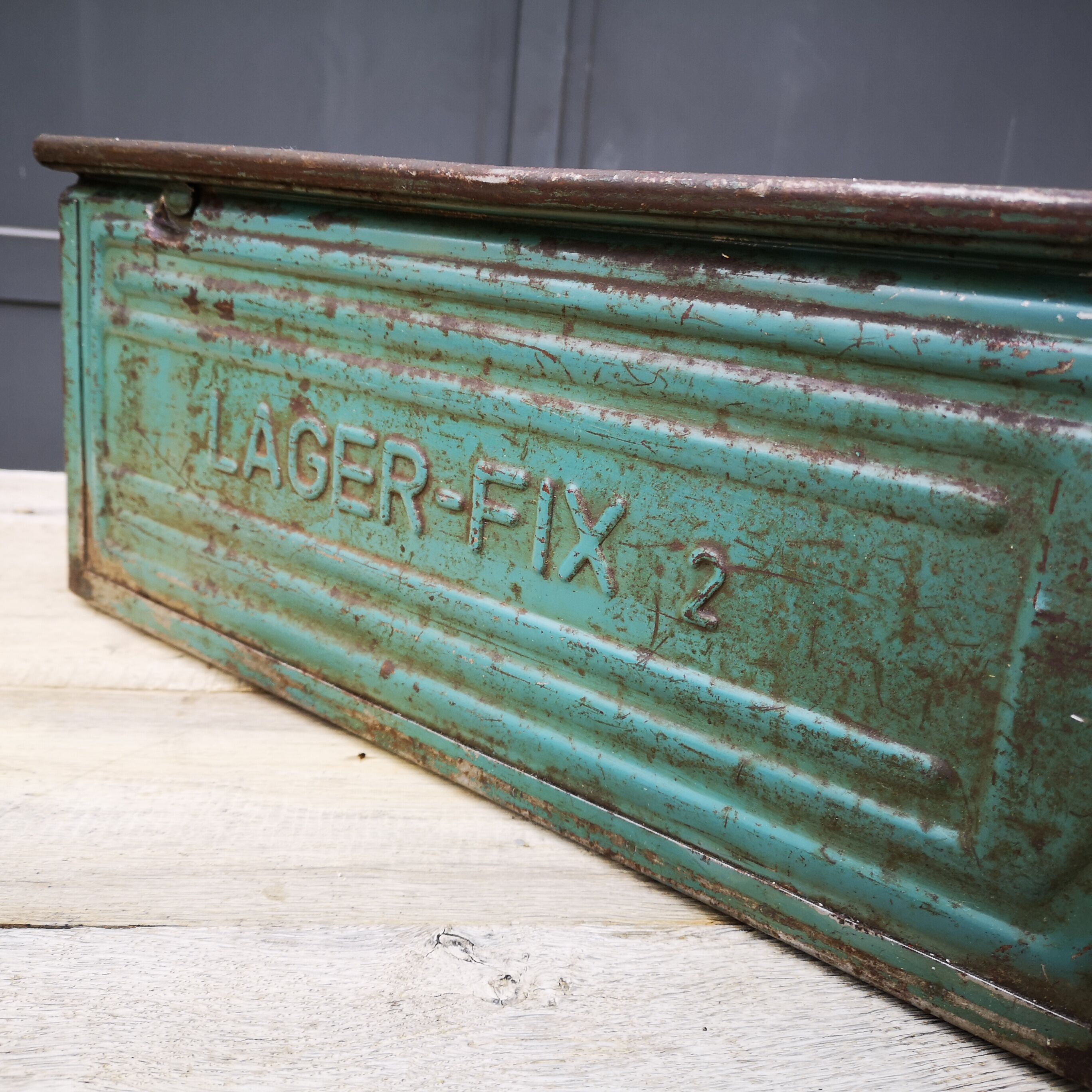 Schafer storage crate, 1950.
