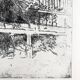 Nicole BOUHARMONT, Greenhouses and Botanical Gardens. Drypoint signed in chalk