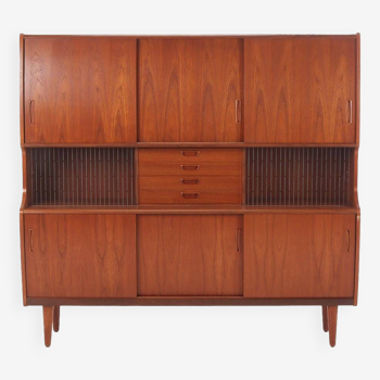 Danish design teak highboard from PMJ Viby, 1960's