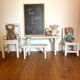Chaise pour enfant en bois ancien