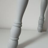 Grey-blue tripod stool