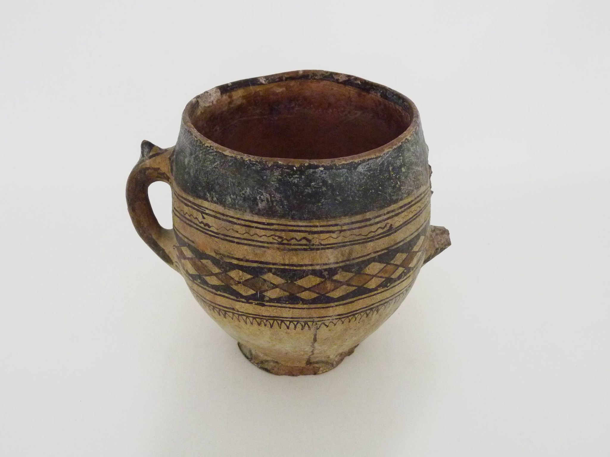 Iddeqi poterie kabyle, Kabyle ,Berbere. Art populaire Kabyle. Années 30 40
