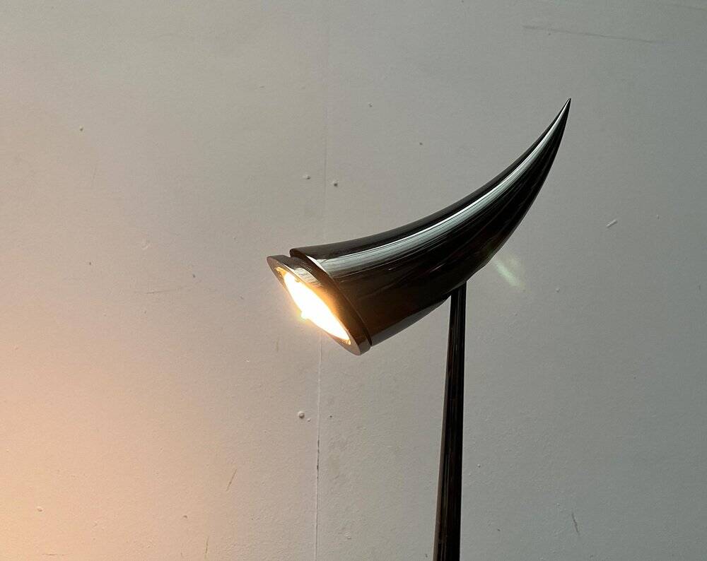 Postmodern table lamp model Ara by Philippe Starck for Flos, 1980s.