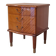 Scandinavian bedside table in mahogany, Norway 1960s