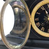 Black marble fireplace pendulum